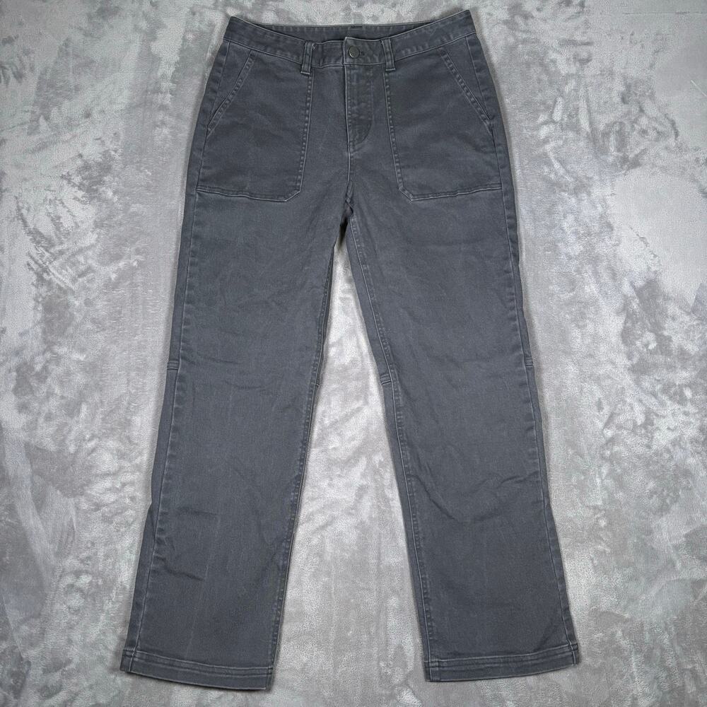 Free Fly Folly Twill Pants Gray Stretch Hiking Outdoor Women’s Size 6